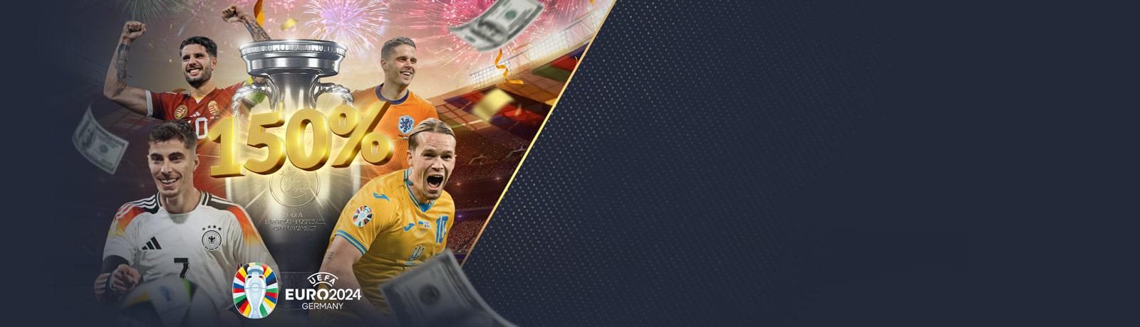 150 SPECIAL EURO 2024 WELCOME BONUS (PRE LOGIN) - IDR